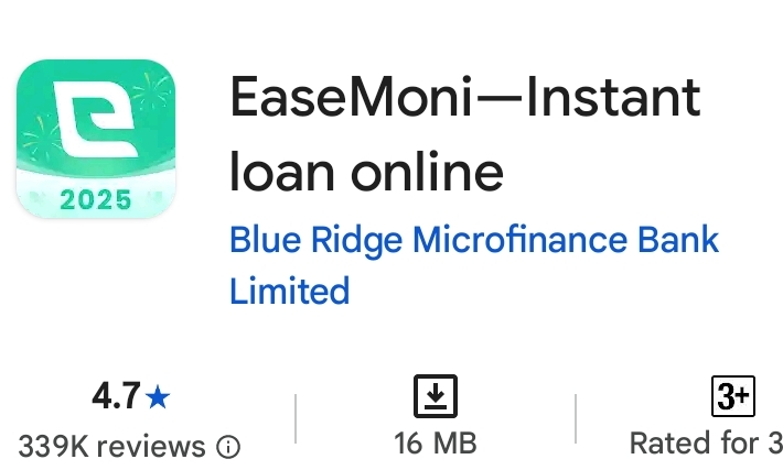 Easemoni may give loan 10,000 with no BVN