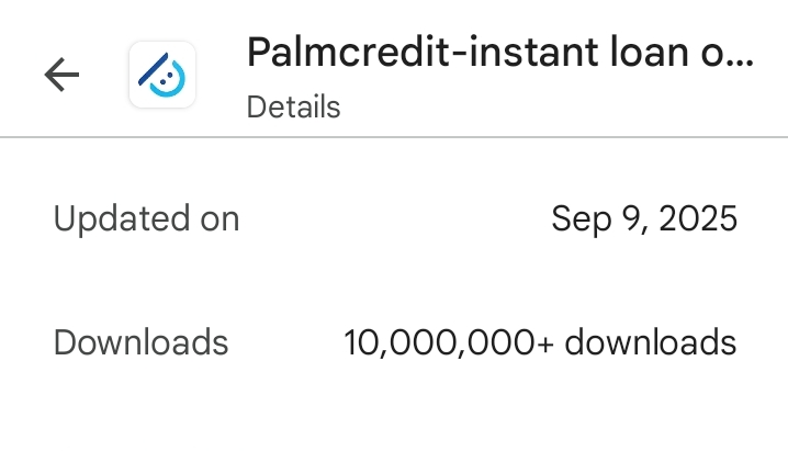 Palmcredit Loan App - most downloaded loan app in Nigeria 