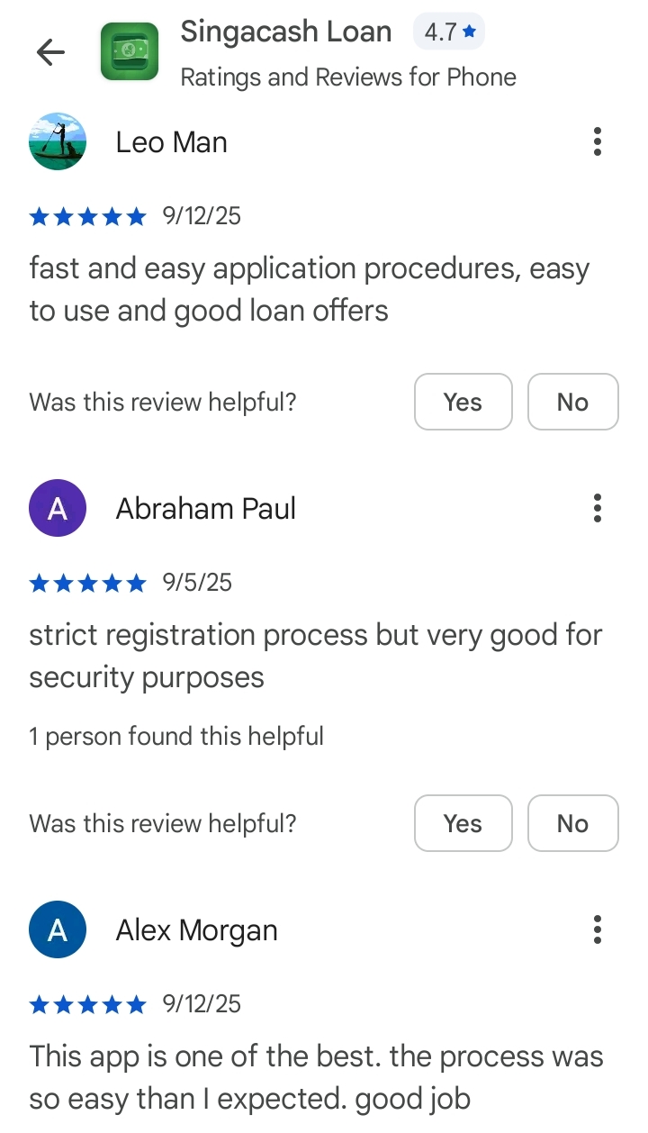 Singacash review